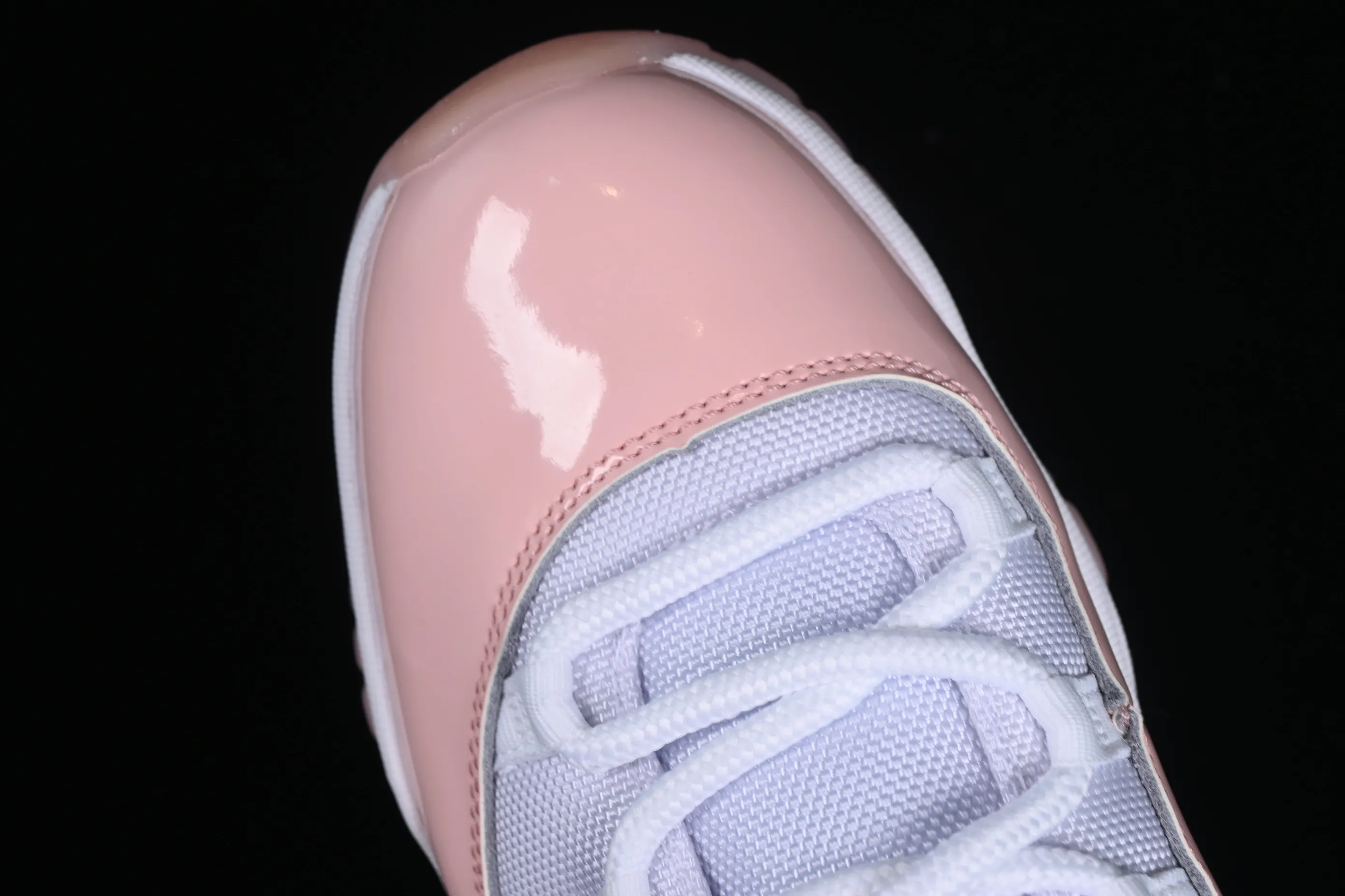 All categories Air Jordan Jordan series basketball shoes Air Jordan 11 F version Air Jordan 11 Low "Legend Pin" AJ11 Joe 11 girl pink genuine standard genuine carbon low-top basketball shoes AH7860-160